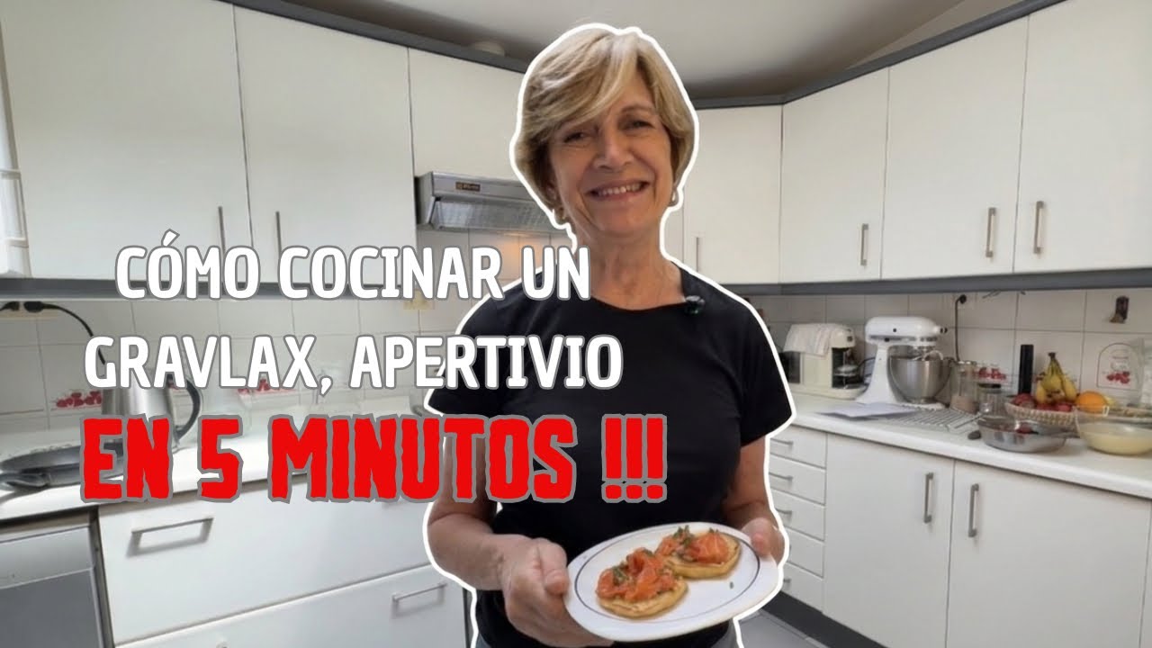 COCINANDO GRAVLAX, UN APERITIVO SENCILLO Y RÁPIDO 🍣