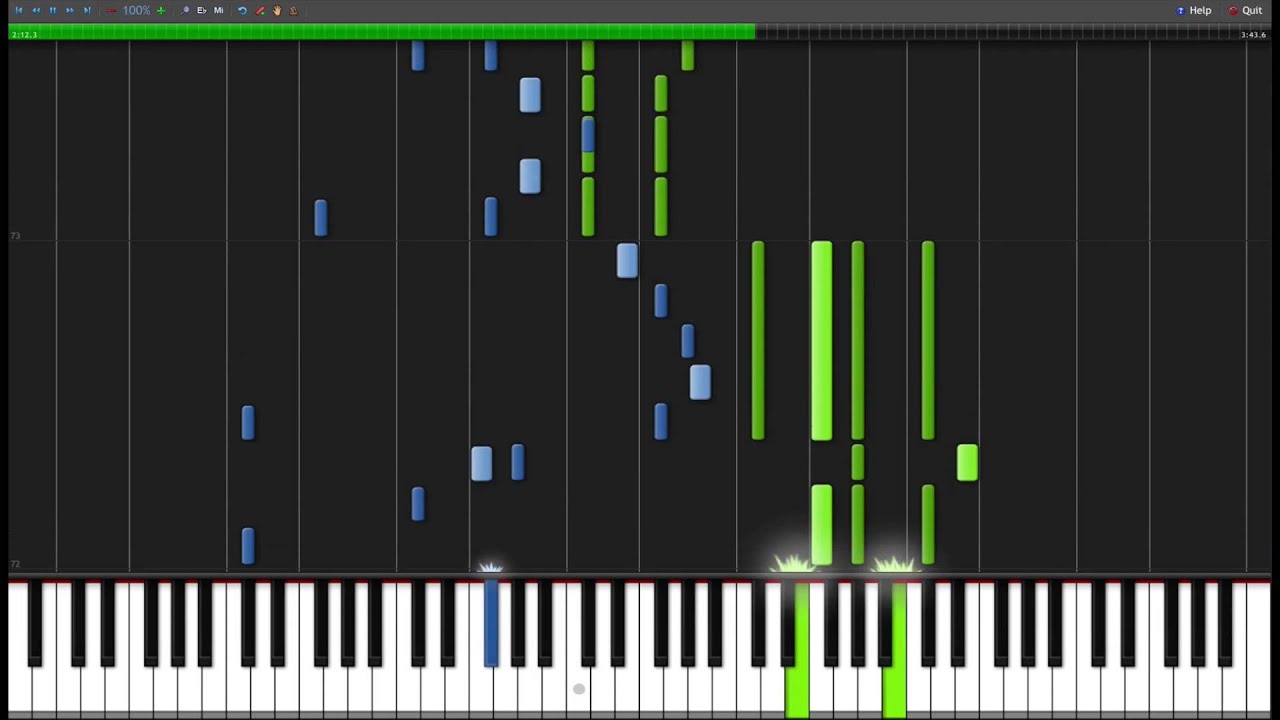 T-ara - Number nine (Piano version/midi)