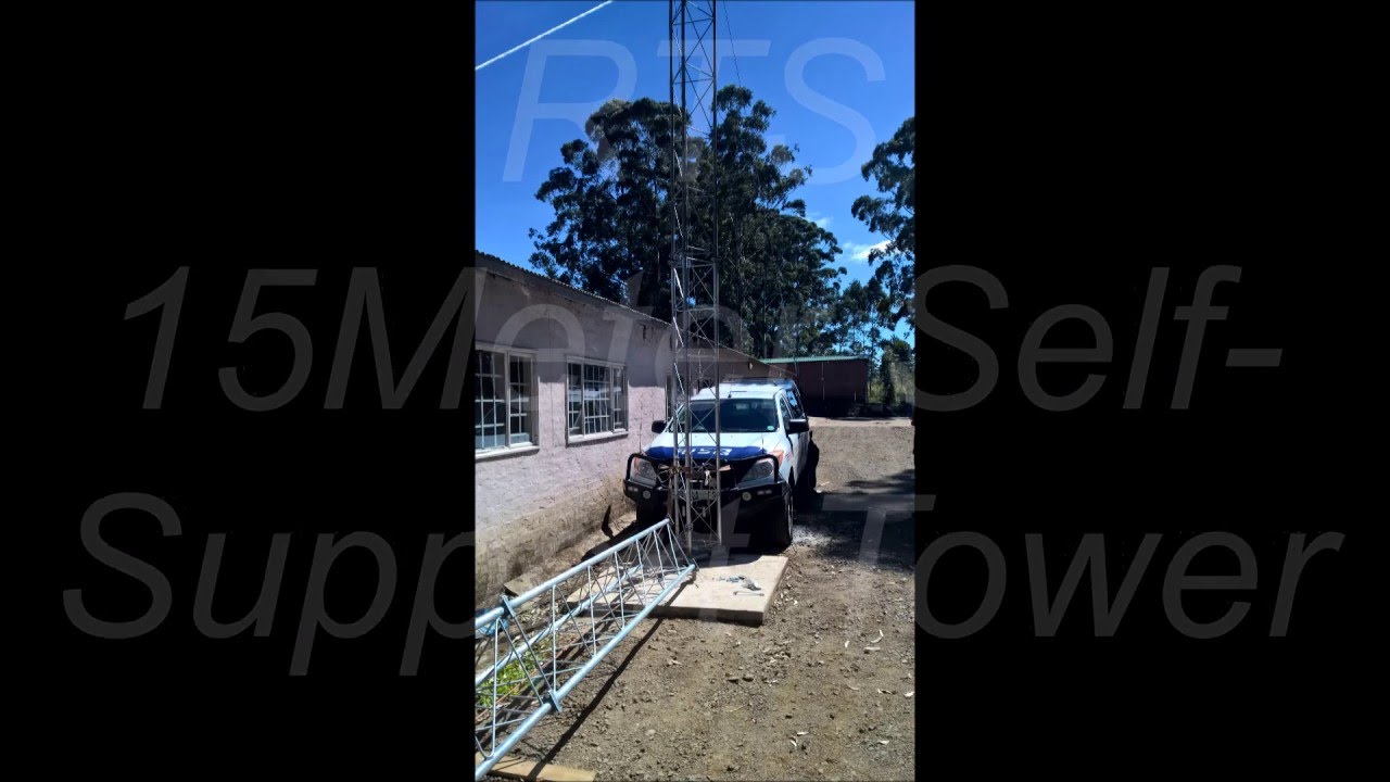 RTS 15M Self Support Lattice Mast