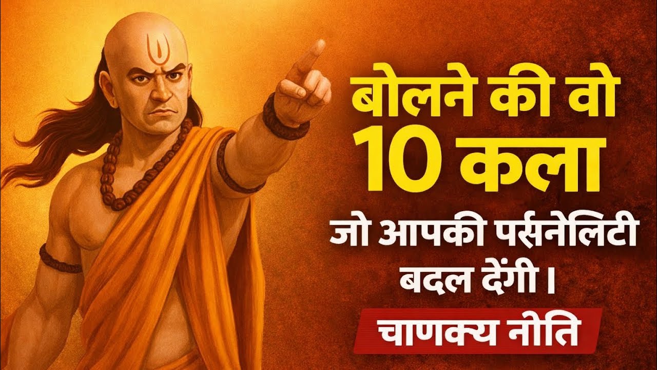 चाणक्य नीति Inspired | 10 Speaking Skills That Earn You Respect | Chanakya Neeti