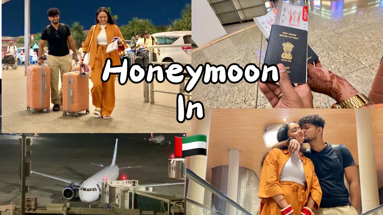 Honeymoon in Dubai 🇦🇪 | Our first International Trip😍