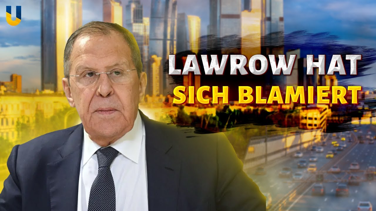 Lawrow löst einen LIVE-SKANDAL aus mit einer plötzlichen und UNERWARTETEN Erklärung aus Moskau