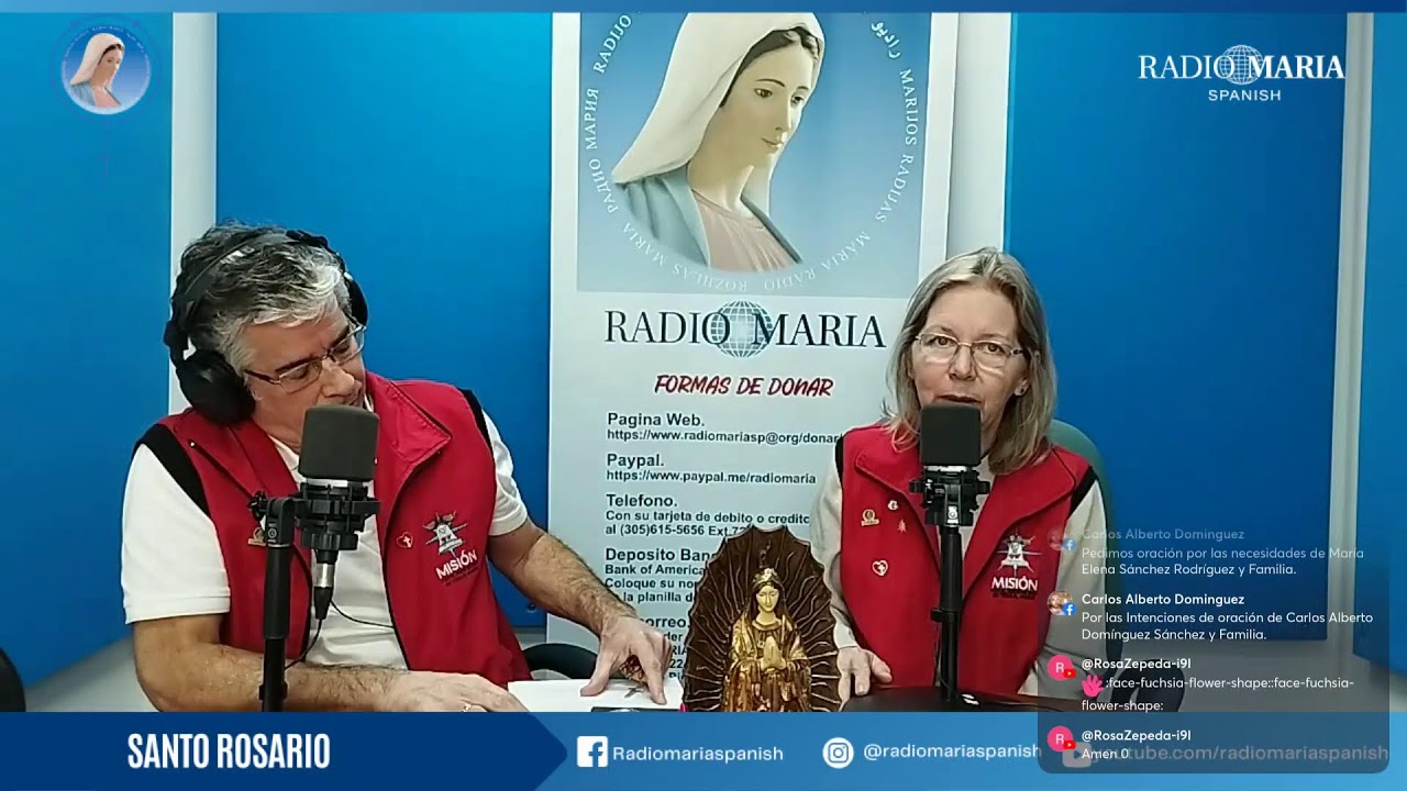 Santo Rosario por la Misión a Dios por el Mundo 02-06-26