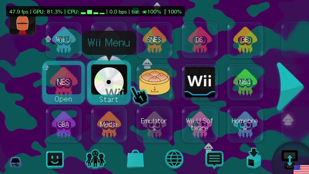 all my wii u themes so far
