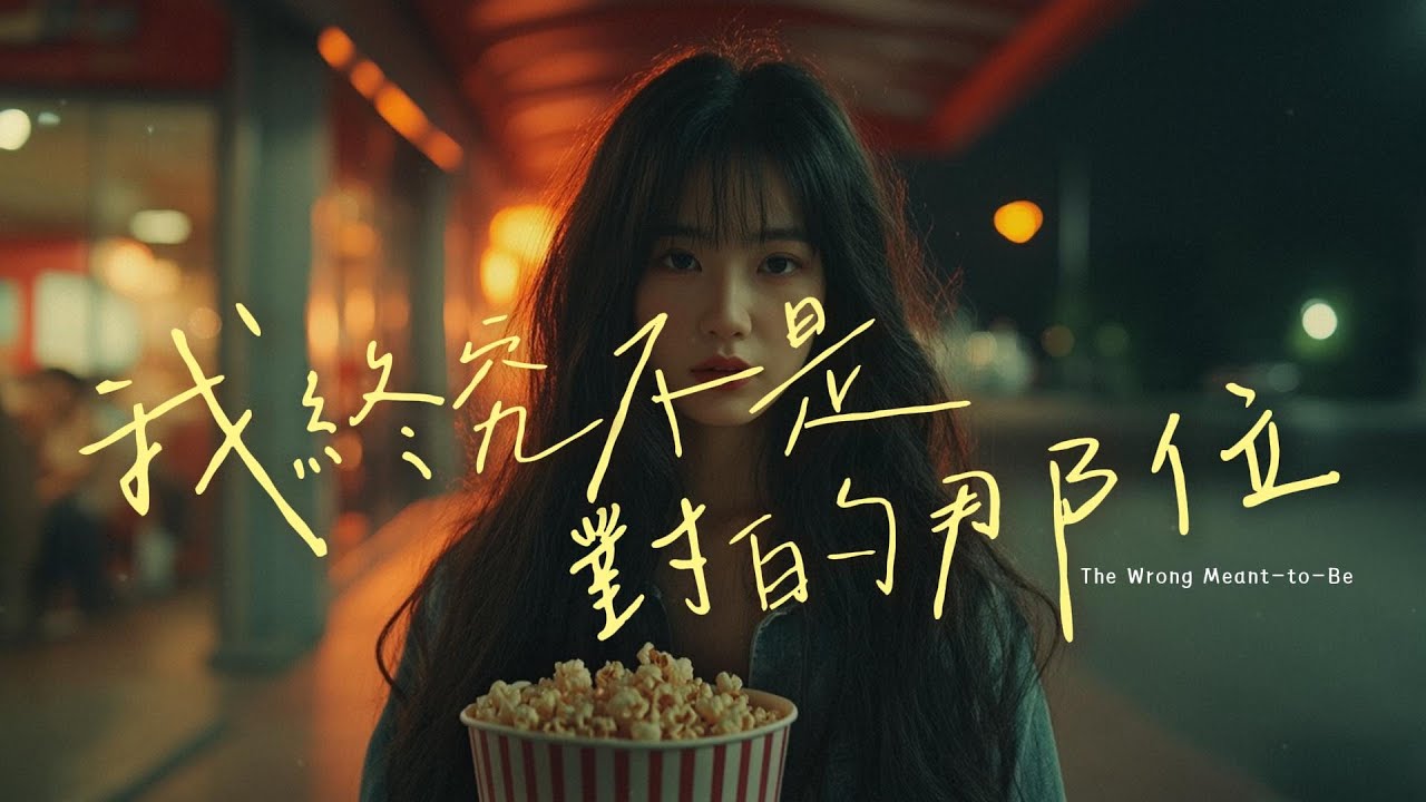 🎬 用一首歌說盡所有遺憾...《#我終究不是對的那位》｜深夜emo失戀情歌｜原創傷感情歌｜#lyricvideo