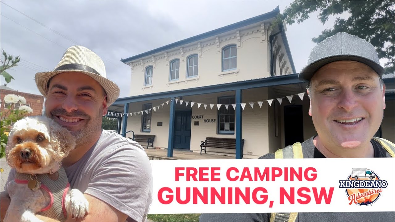 Free Camping Gunning / Free Camping NSW / Caravanning Australia / Big Lap Australia / Aussie Vanlife