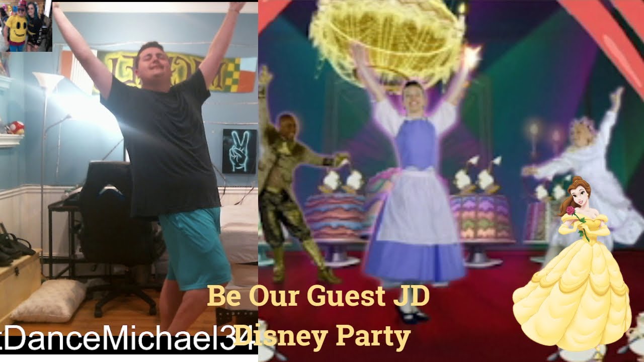 Just Dance Disney Party Be Our Guest 4 stars Wii on wii u