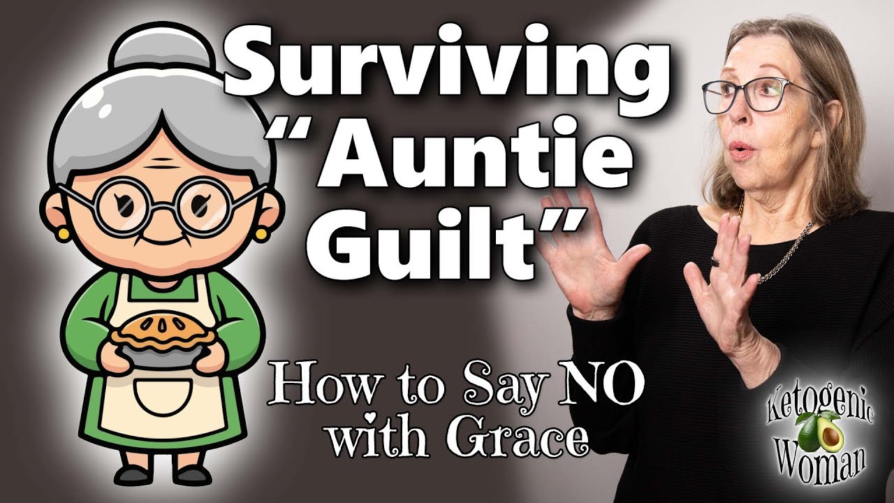 No More  'Auntie Guilt' | How to Say NO to Food With Grace
