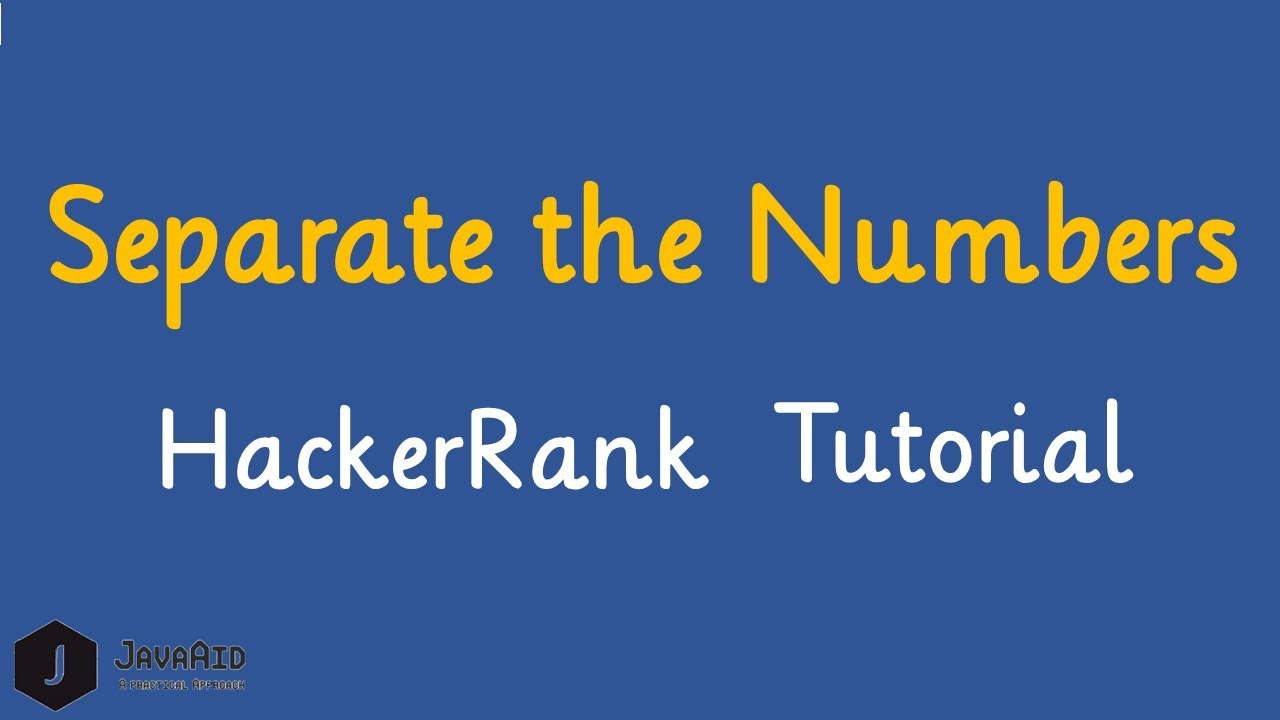 Separate the Numbers HackerRank Solution