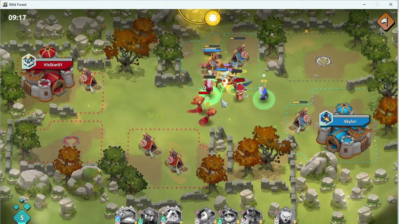 How to play Wild Forest in arcade