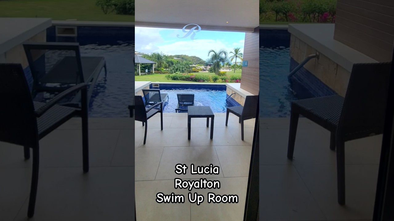 St Lucia Royalton All-Inclusive Swim Up room