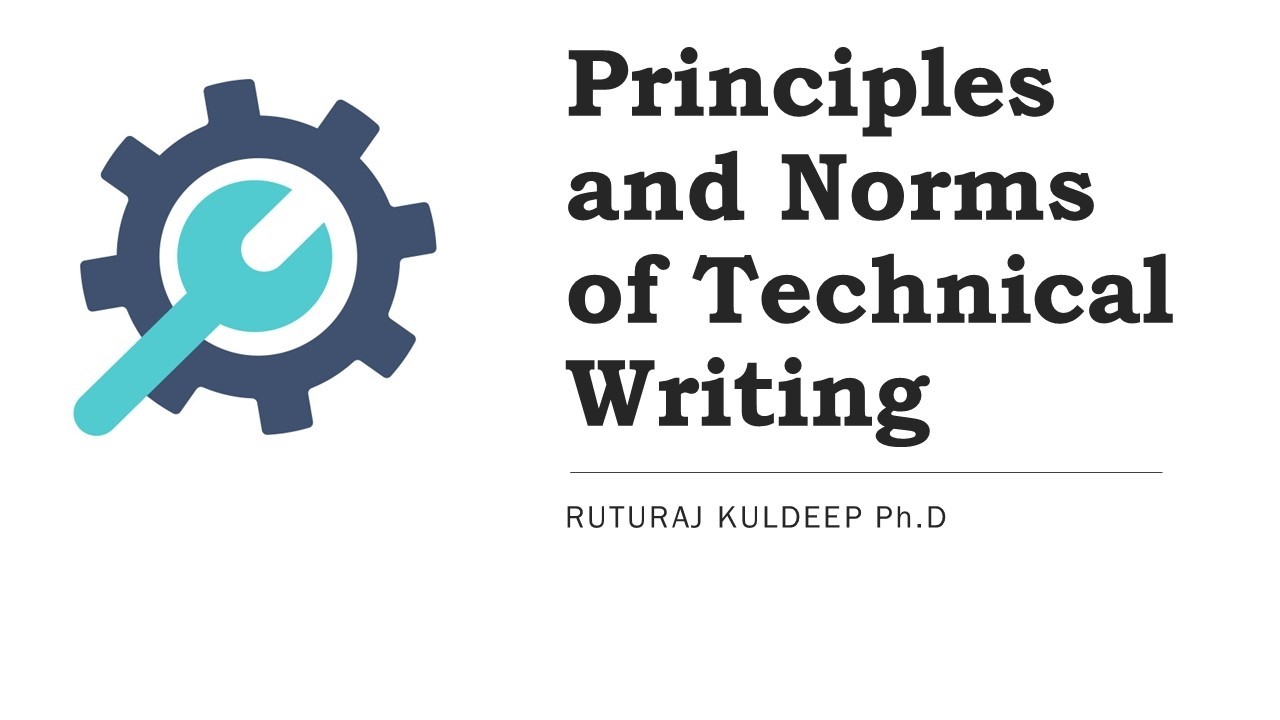 Principles and Norms of Technical Writing