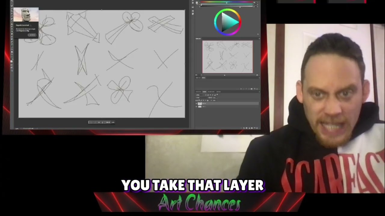 Shape Language & 4-Point Star Logo Design Tutorial