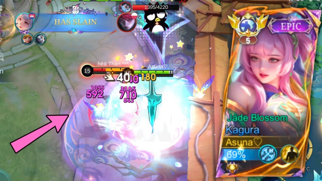 I TRIED JADE BLOSSOM KAGURA TOP1 GLOBAL BUILD IN RANK !!