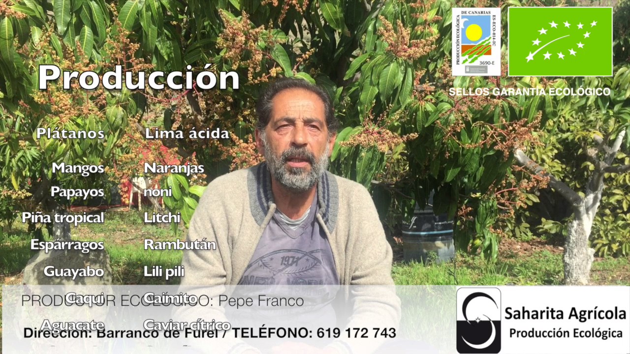 Agricultura ecológica  Pepe Franco