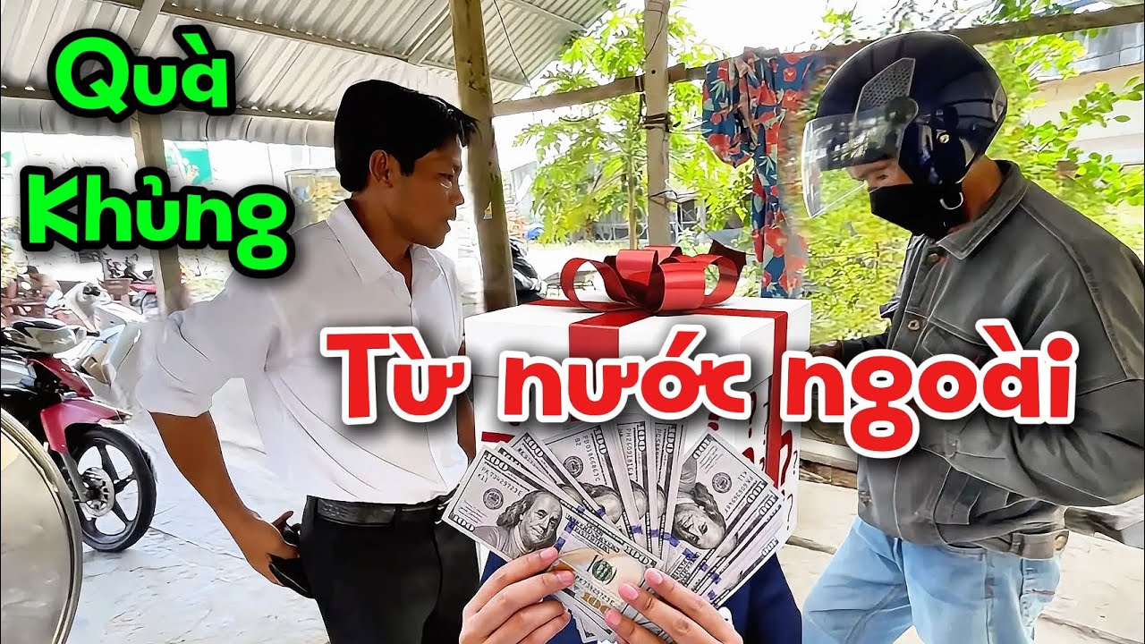 Bất ngờ Núi leo dừa được Chị gái nước ngoài tặng quà KH.Ủ.NG .