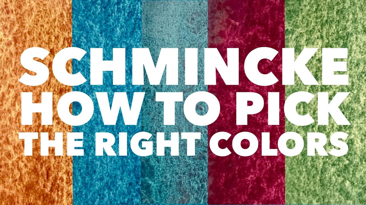 Summary - Schmincke Limited Edition Super Granulating Colors (6/6)