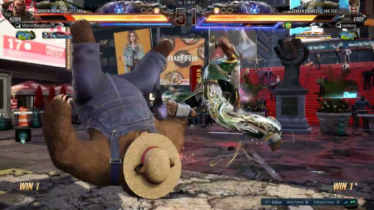 Tekken 8 JfGrim (Kuma) vs Eddy Gordo