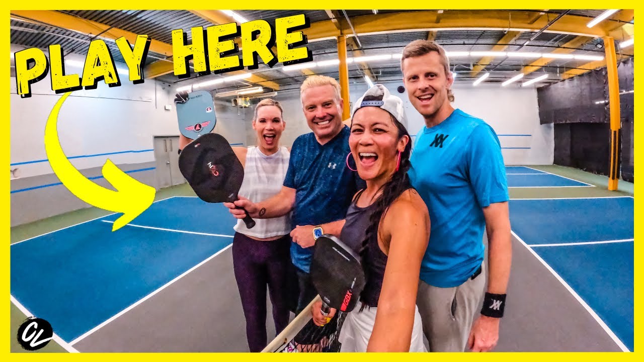 Best INDOOR PICKLEBALL in San Diego? Pickleball Club of Carlsbad!