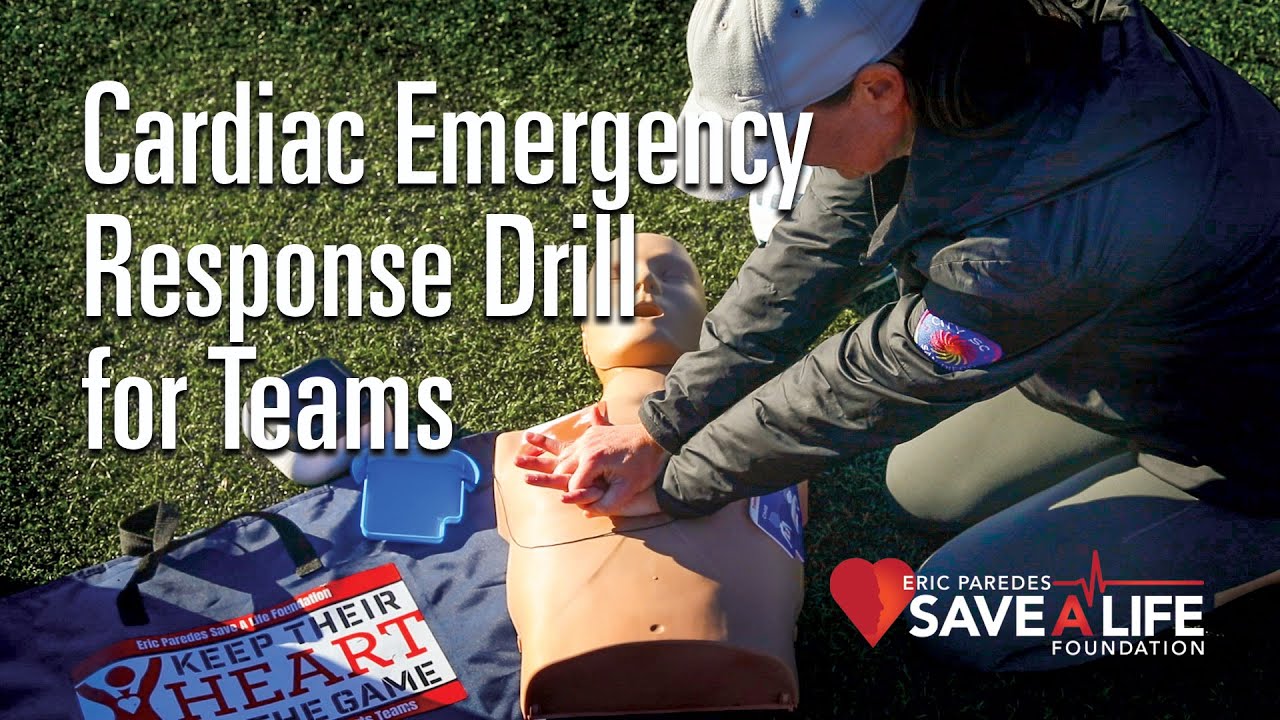 Cardiac Emergency Response Drill for Youth Sports Teams
