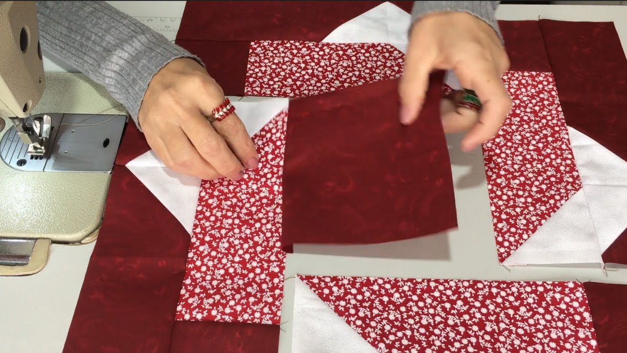 Belíssimo BLOCO de PATCHWORK! Sem Mais Palavras 😍😲