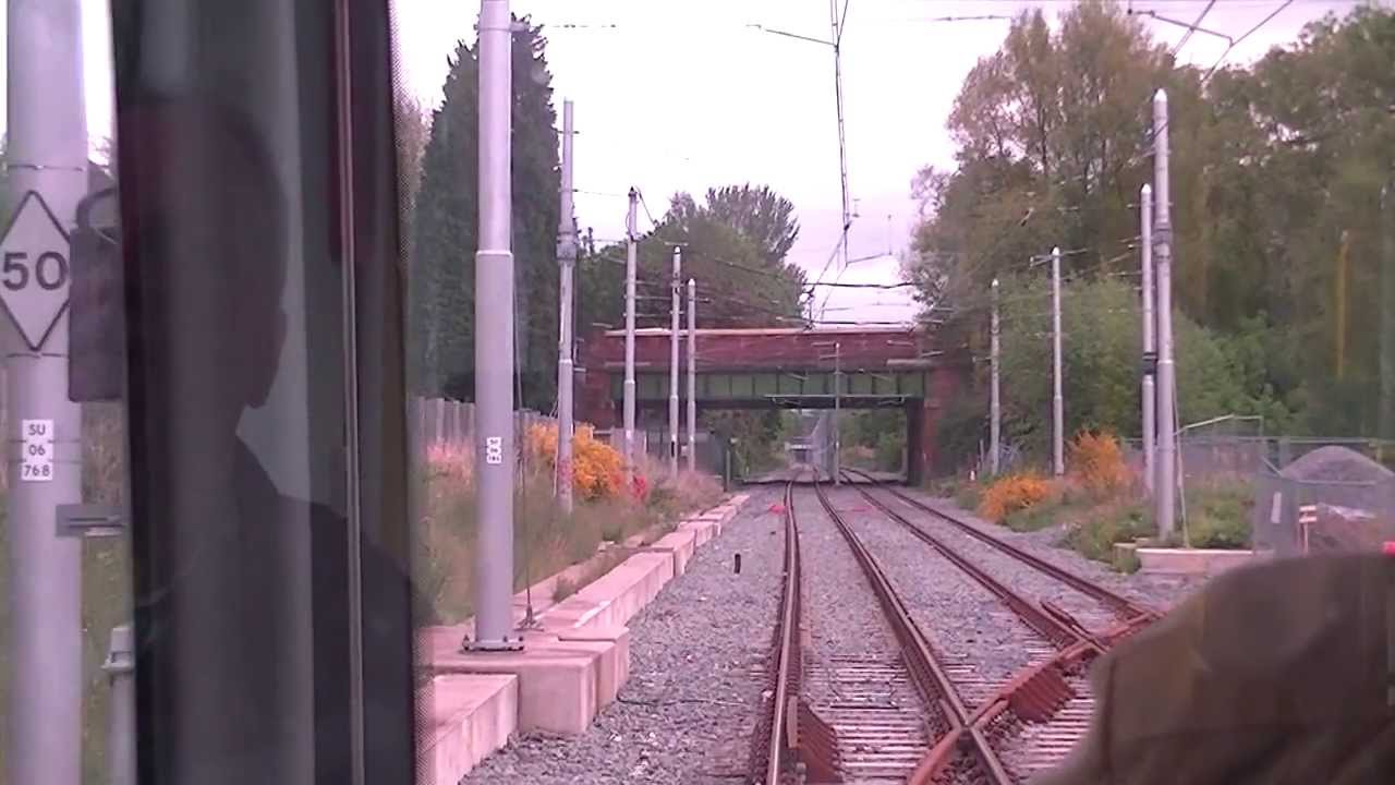 Manchester Metrolink Cabride. East Didsbury Branch. 30/05/13
