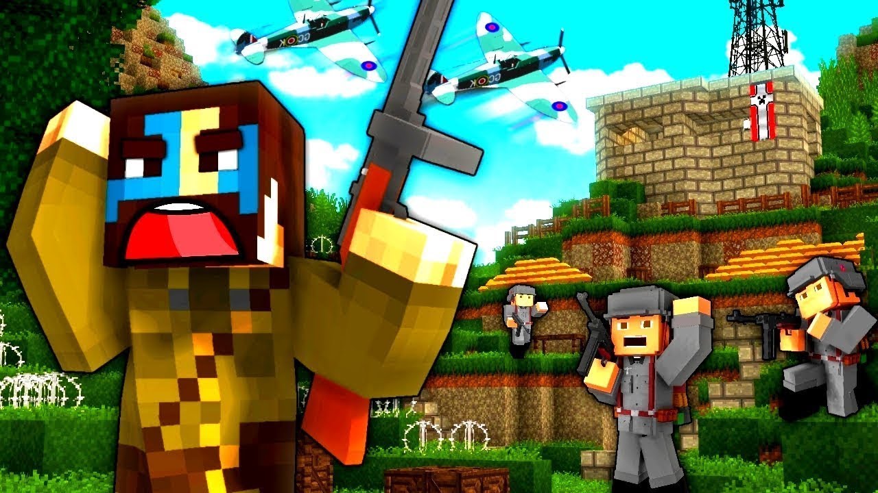 VOLGA RIVER BUNKER! - Minecraft WW2 (Heroes & Generals) - S5E13