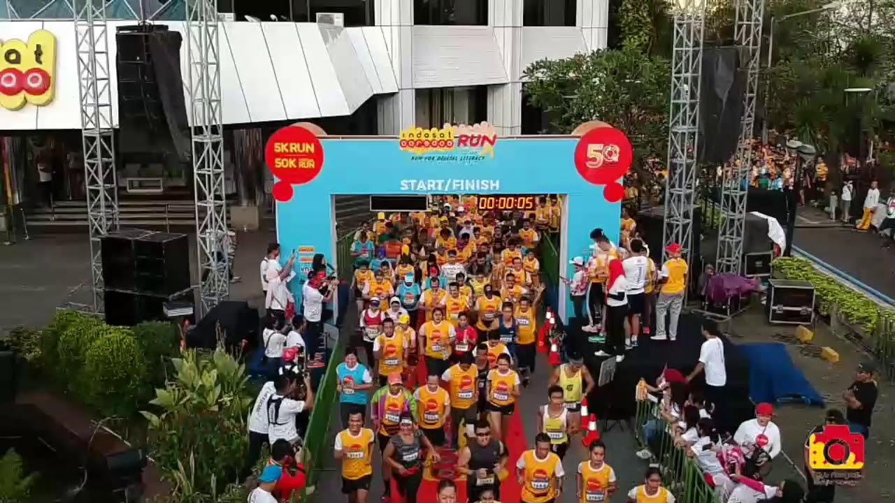 Indosat Ooredoo 5K Run - Flag Off