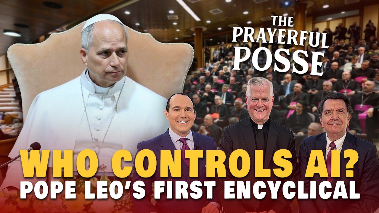 Кто контролирует ИИ? Первая энциклика Папы Льва | Prayerful Posse