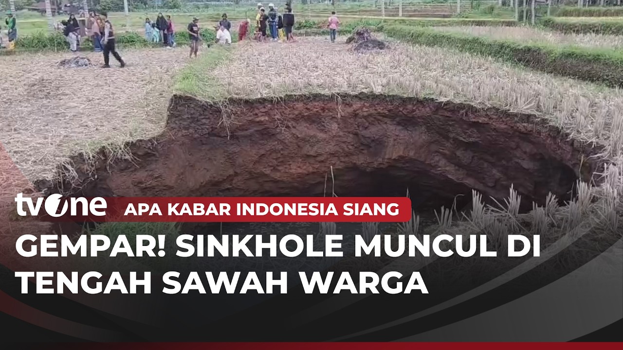 Geger, Muncul Sinkhole di Tengah Sawah | AKIS tvOne