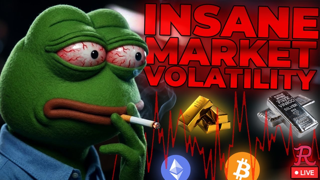 GOLD LIVE : ALL TIME HIGHS SILVER, GOLD, COPPER, MASSIVE VOLATILITY! BTC CRASH