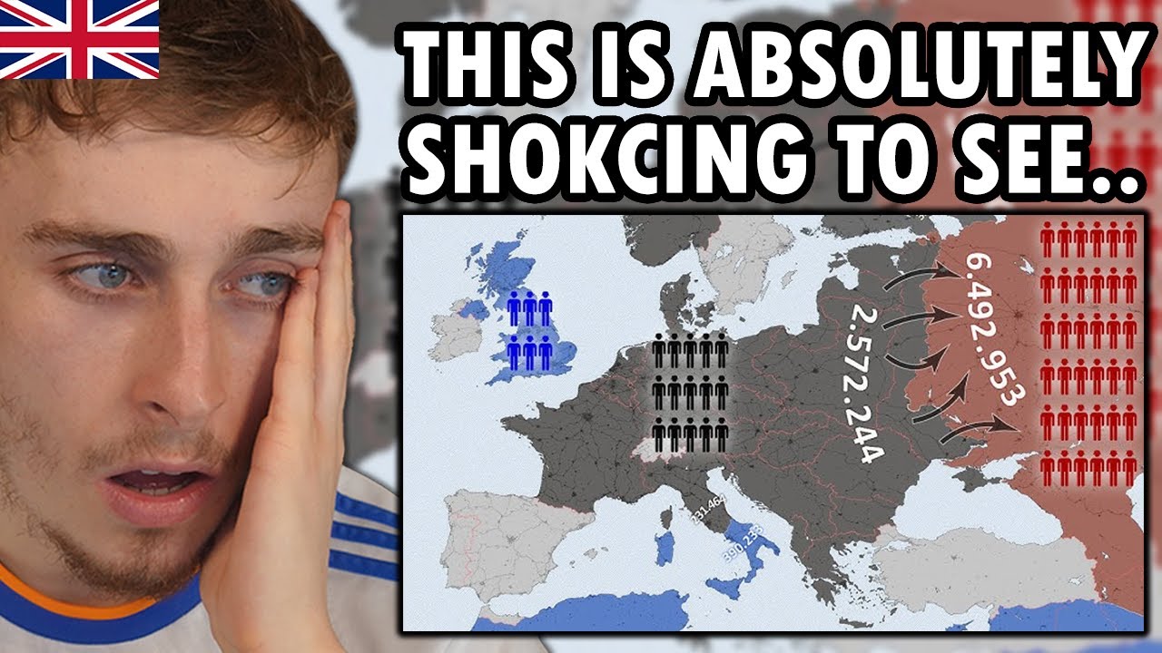 Brit Reacting to World War II Every Day with Army Sizes