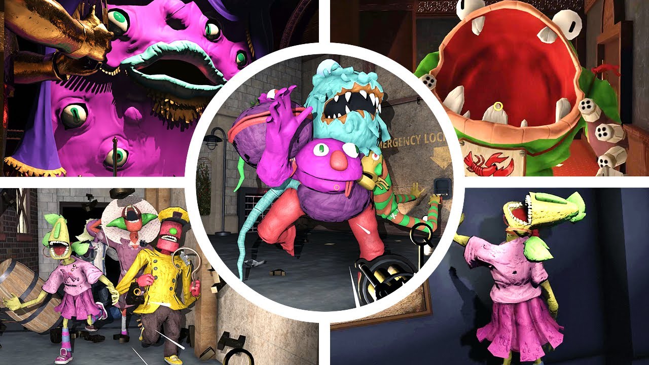 My Friendly Neighborhood - ALL BOSSES and Enemies Puppets