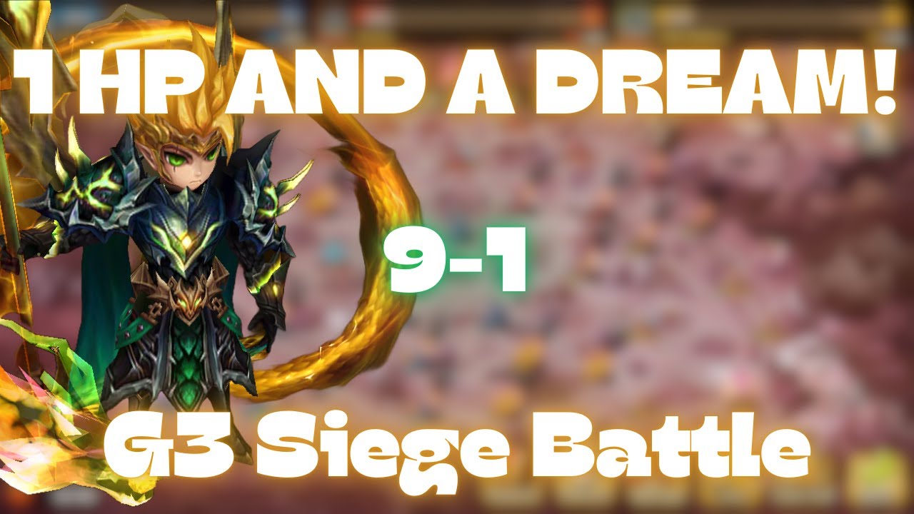 Leo was THIS Close to Dying! G3 Siege w/ New Guild! New Era vs. Catac|ysm vs. R.E.D | Summoners War