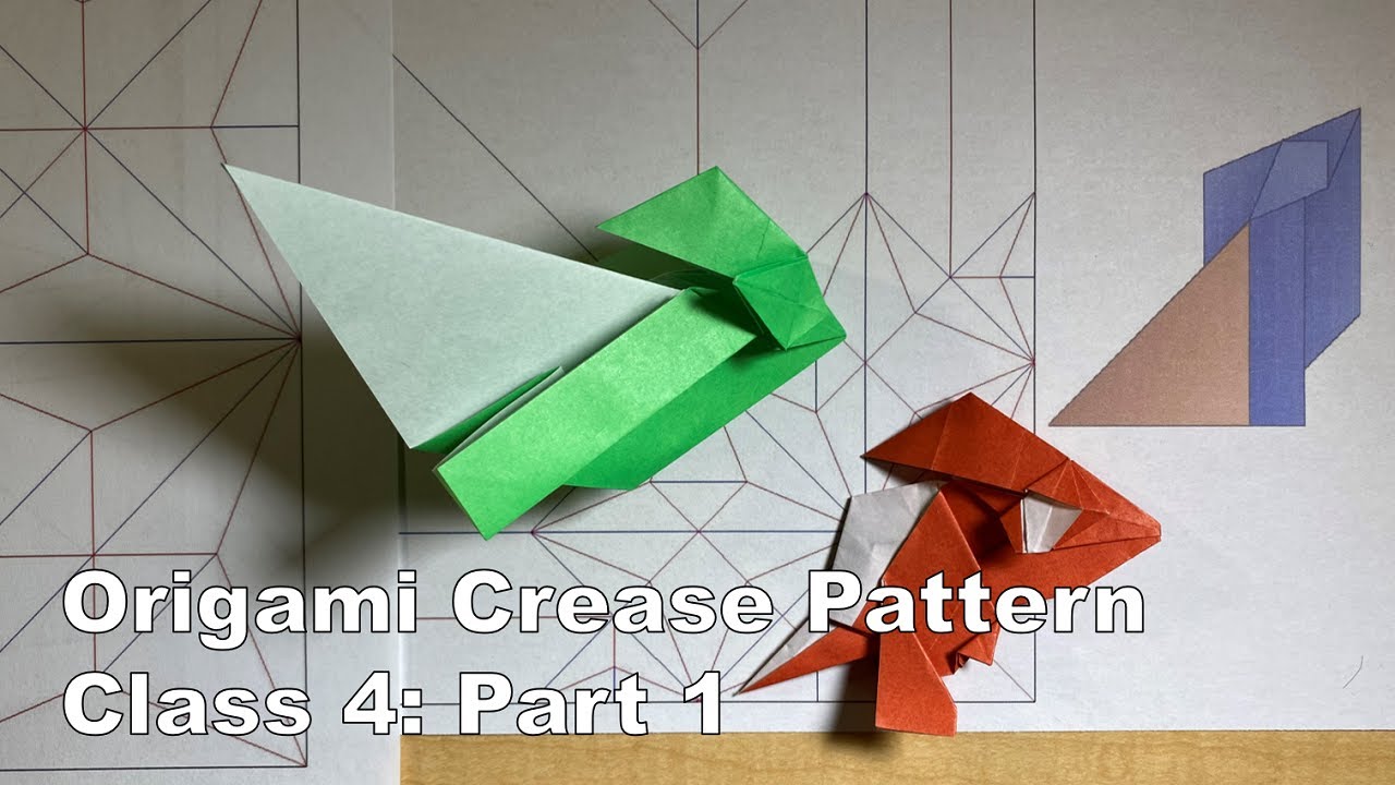 Origami Crease Pattern Class 4 (Part 1)