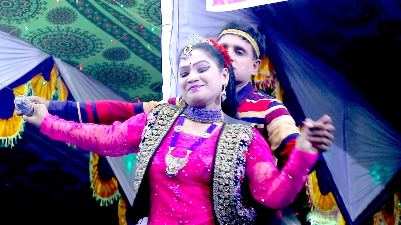 সাজিয়ে গুজিয়ে দেব রে সজনী তরা । যাত্রার অসাধারণ গান । নায়িকা বিউটি ।  jhumur tv1