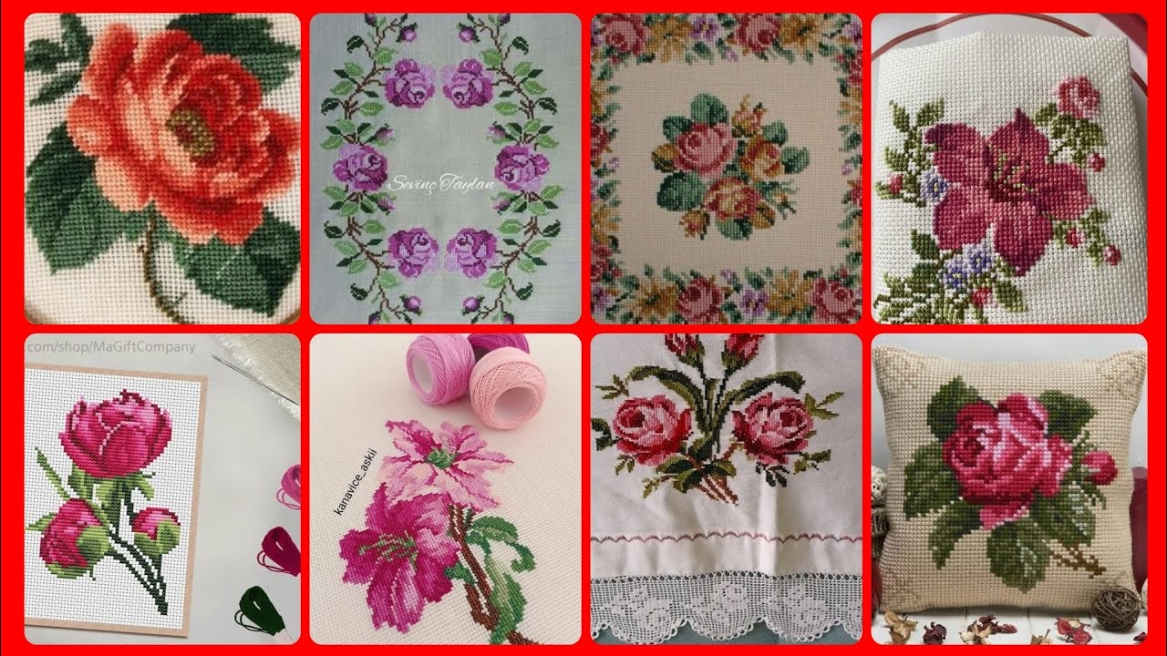 Attractive and marvelous vintage Cross stitch pattern