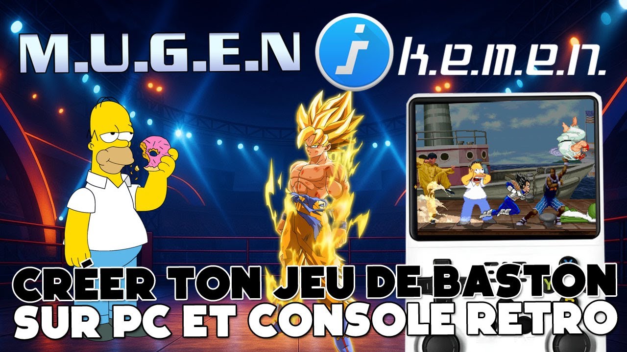 MUGEN & IKEMEN GO : crée ton propre jeu de combat sur PC et consoles rétro !