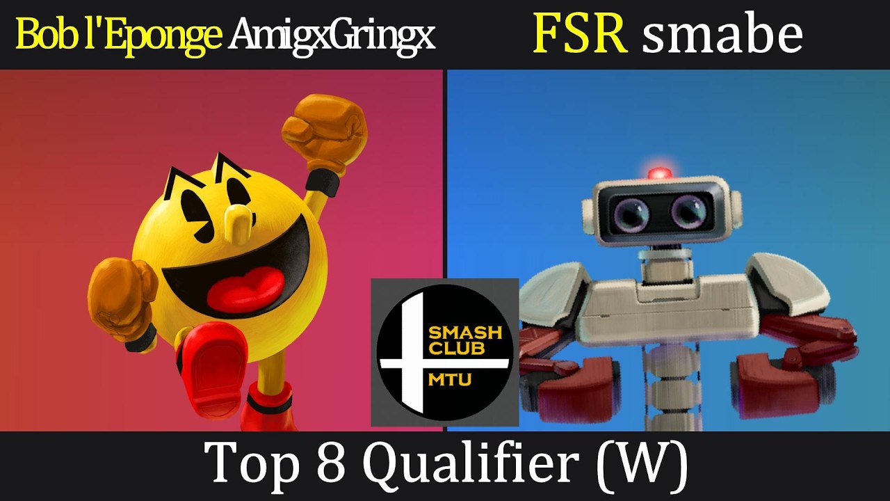 Мы это обсуждаем! 26.5 | Победители, Топ-8 квалификации | AmigxGringx (Pac-Man) против smabe (ROB)