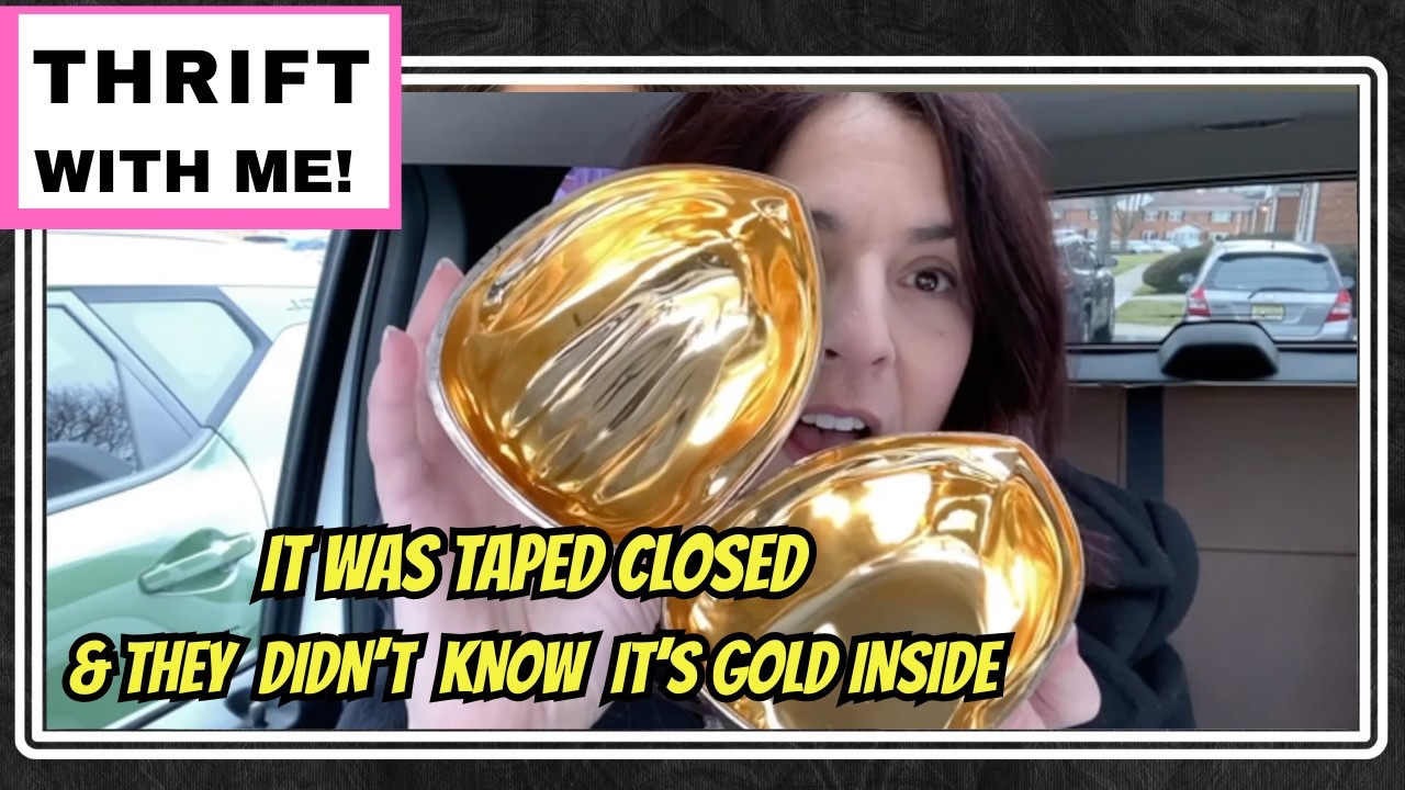 They Didn't Know It Was Gold On The Inside! Thrift With Me!
