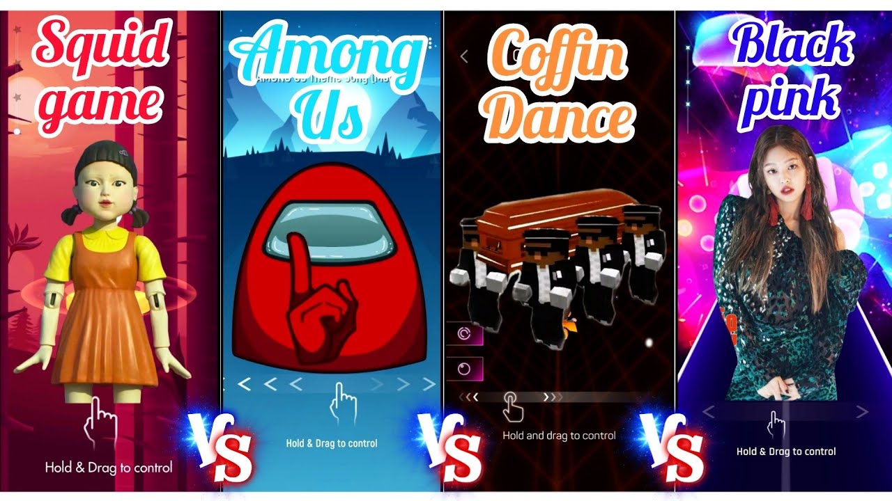 Beat Jumper vs Tiles Hop vs Smash colours vs Dancing Road