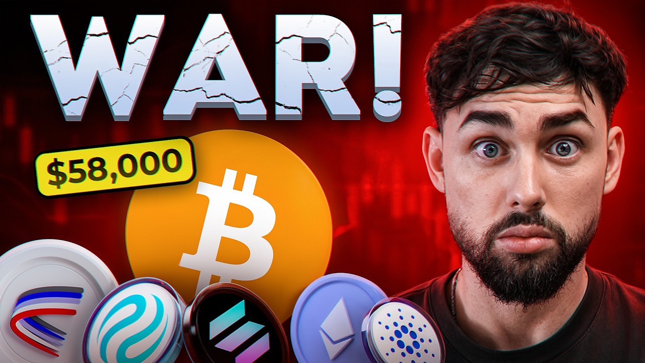Crypto is Panicking About Iran. Do NOT Sell Until You See This.