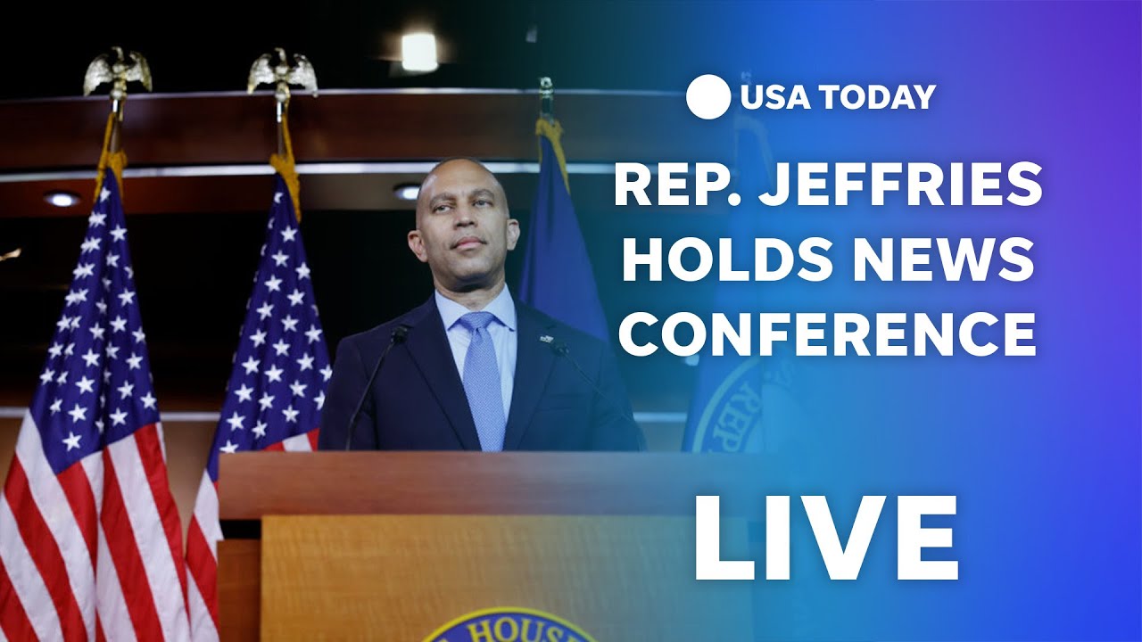 Watch live: Rep. Hakeem Jeffries holds news conference
