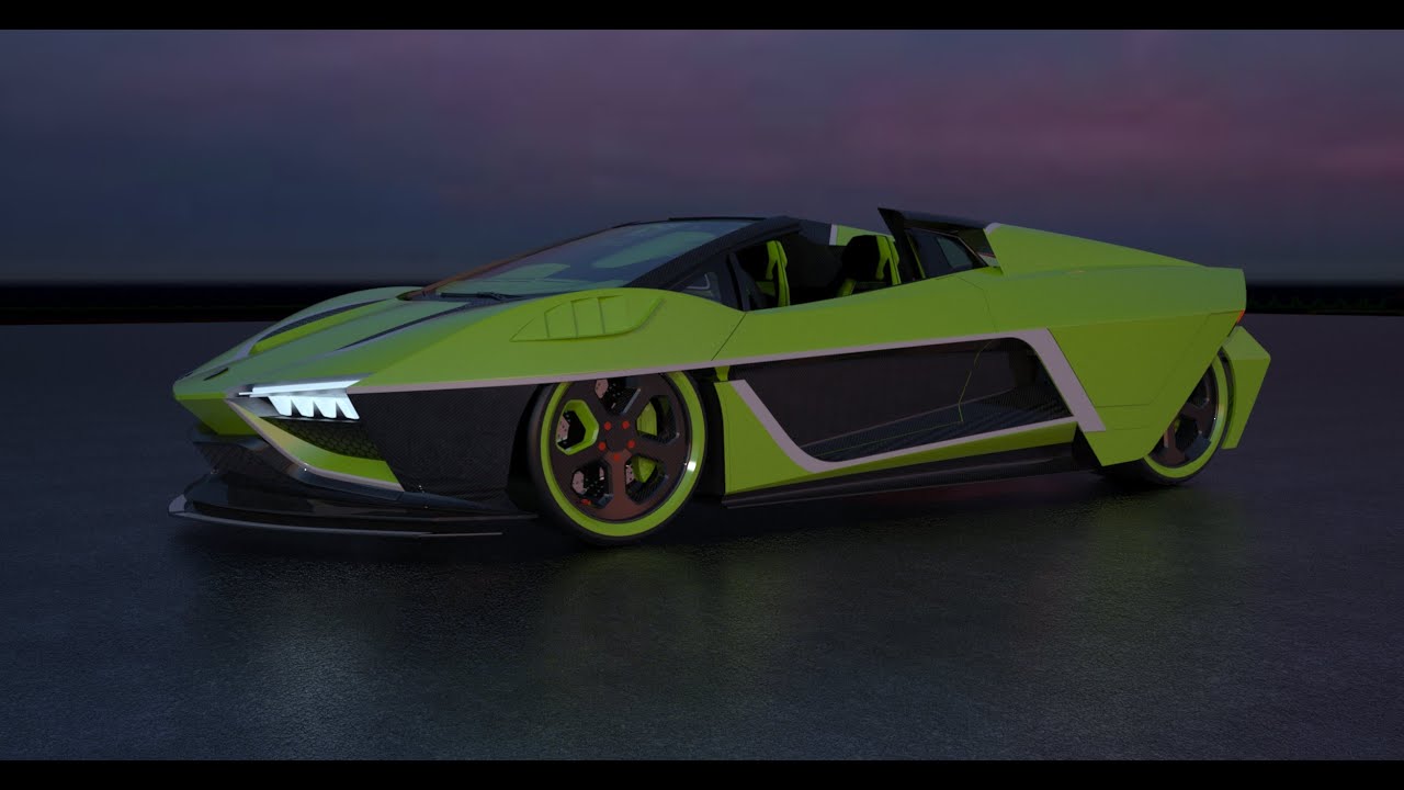 Serpetti Raton KSN based Lamborghini Aventador Roadster