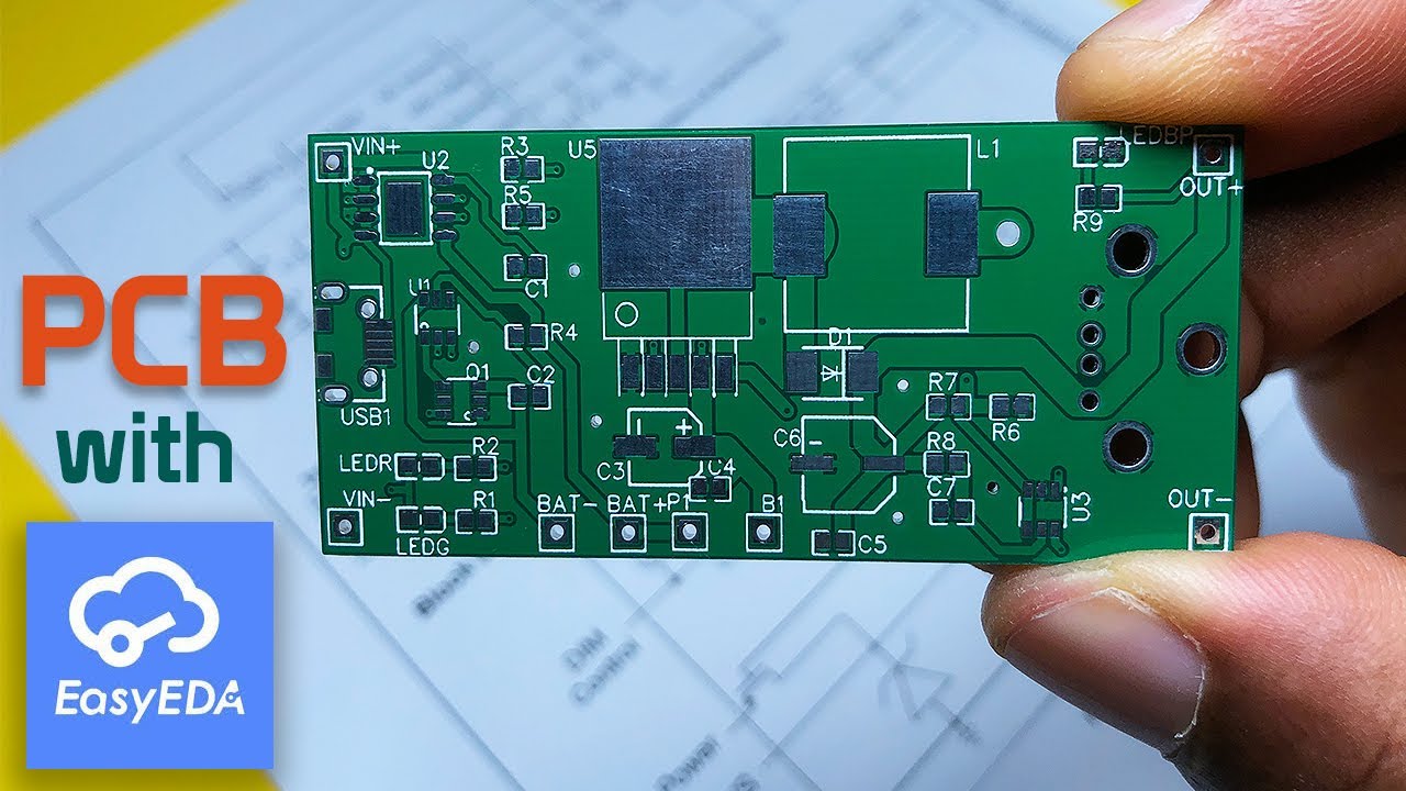How to Design a PCB from Scratch with EasyEDA | COMPLETE Tutorial | JLCPCB LCSC ALIEXPRESS | 2024