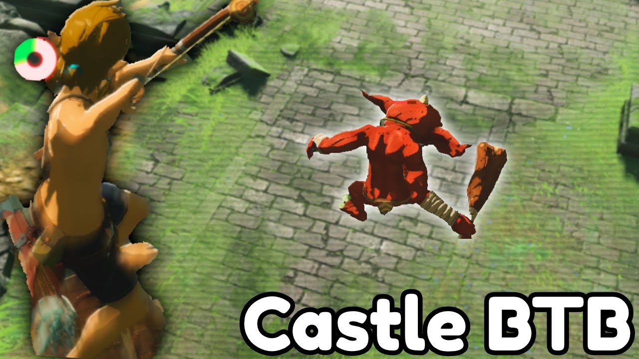 Hyrule Castle BULLET TIME BOUNCE Tutorial (Breath of The Wild)