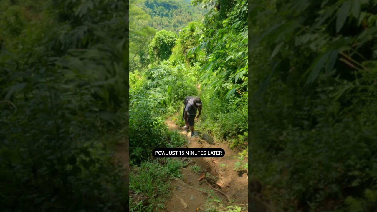 What actually happens when I go for a trek #trekking #hiking #trekkingvlog #bandarban