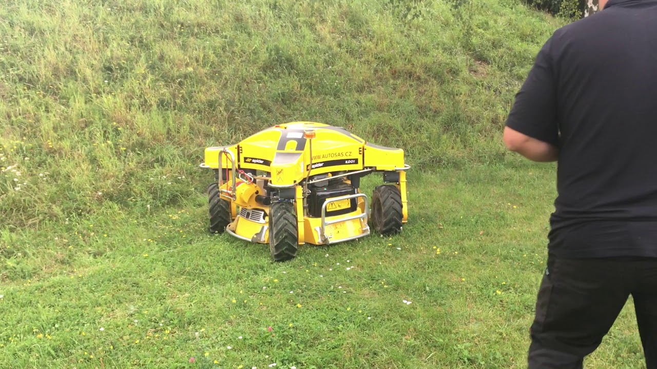 Předváděcí akce na sekací stroj SPIDER ILD 01 - Nymburk