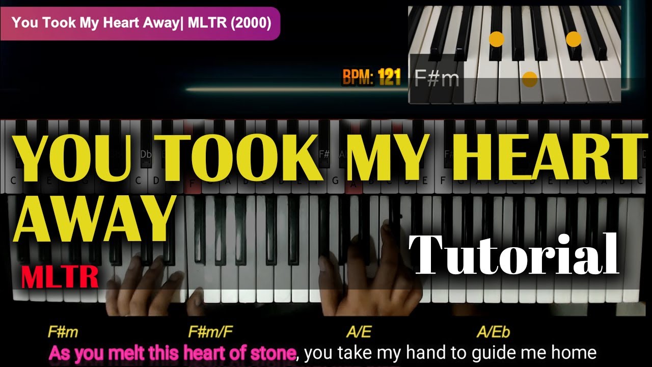 You Took My Heart Away | Michael Learns To Rock (MLTR) | How to Play Piano/Keyboards Tutorial