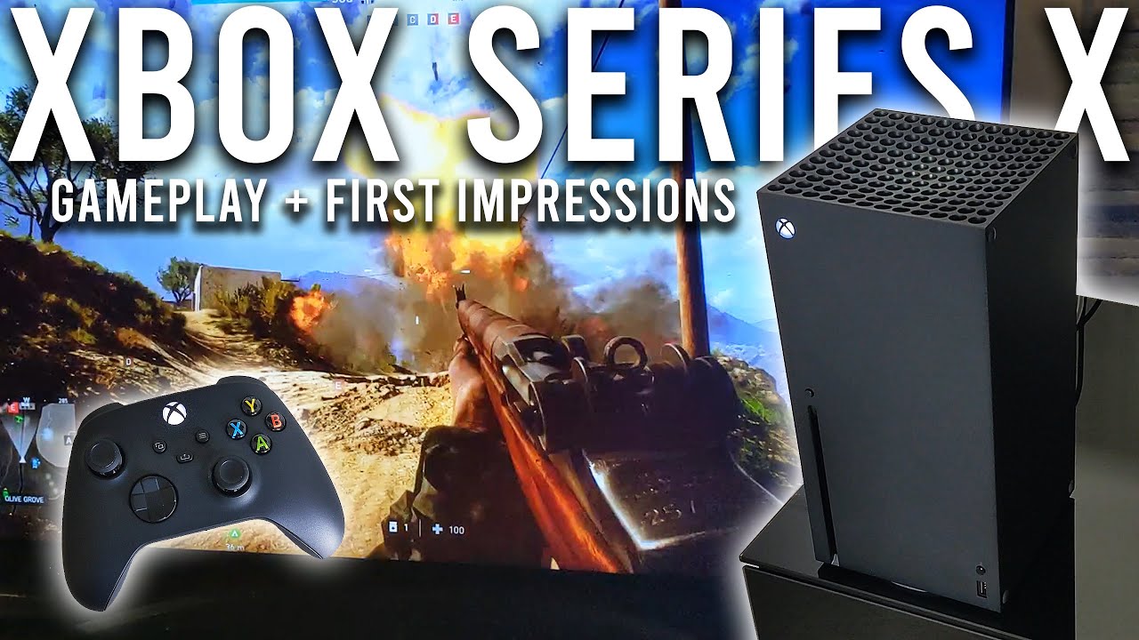 Игровой процесс Xbox Series X и первые впечатления